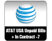 7- AT&T USA Unpaid Bills